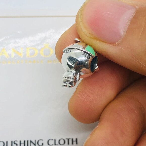 ✨🔥Pandora Little Boy Charm Family and Friends Multicolor crown O monogram Penda - Picture 4 of 7